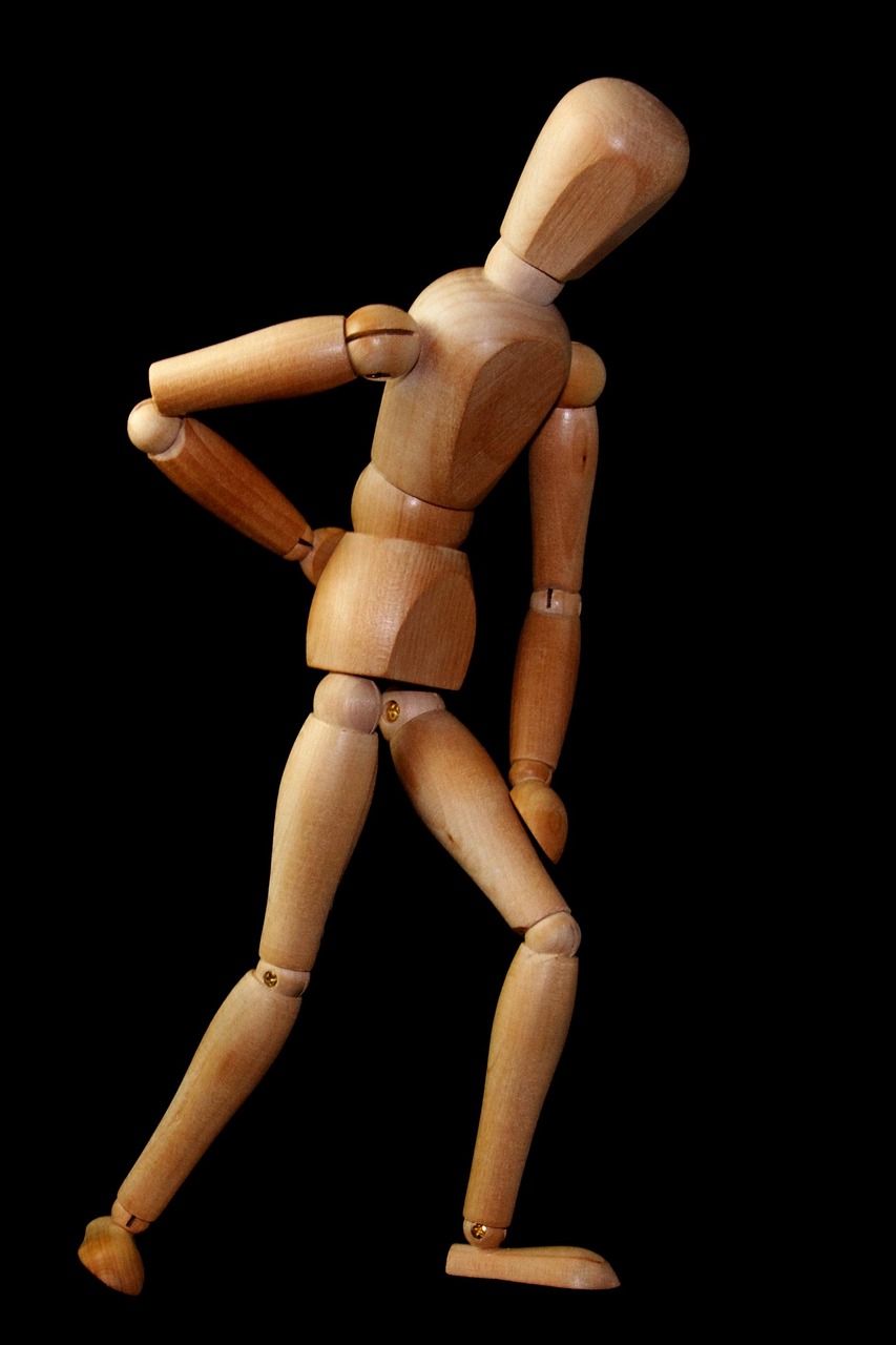 figure, man, to stand, back pain, sciatica, ischialgia, dorsalgia, doll, wooden figure, back pain, back pain, back pain, back pain, back pain